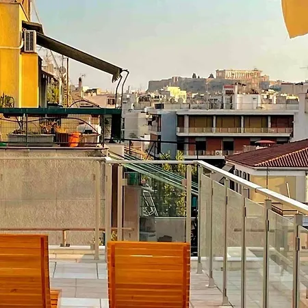 Acropolis & Lycabetus View Helios Apartment Athens